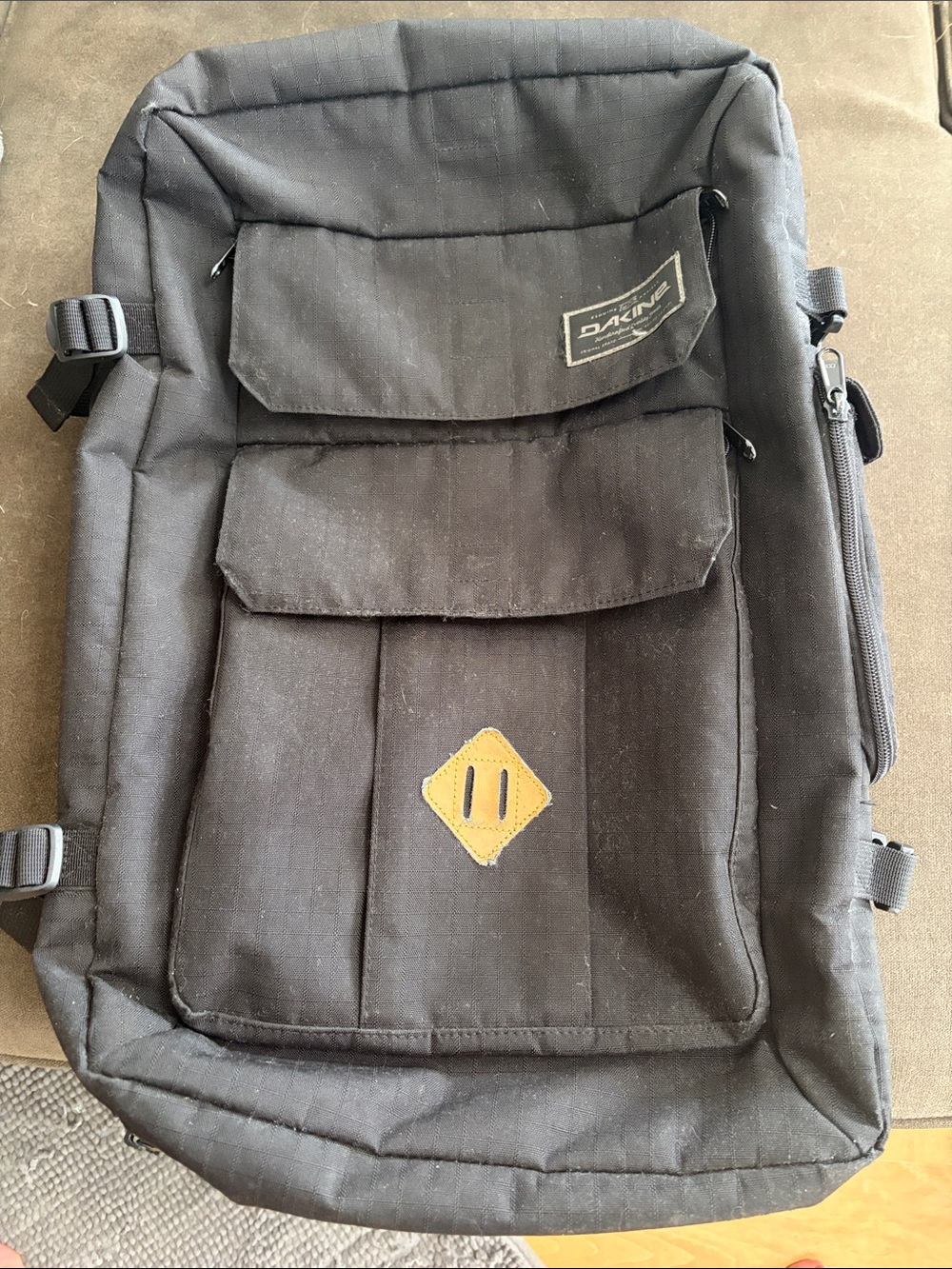 Dakine Black soft carryon Backpack